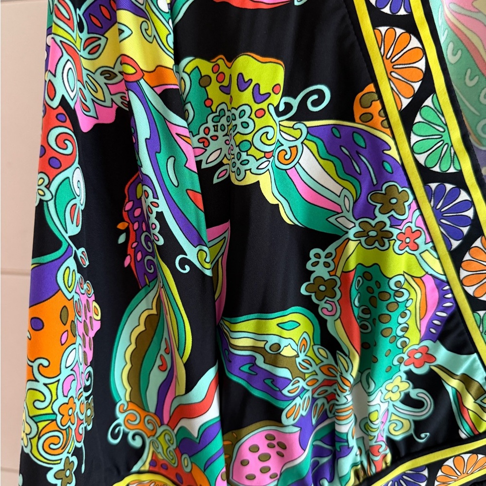 Trina Turk Multicolor Mini Dress, Size Medium - Picture 4 of 7